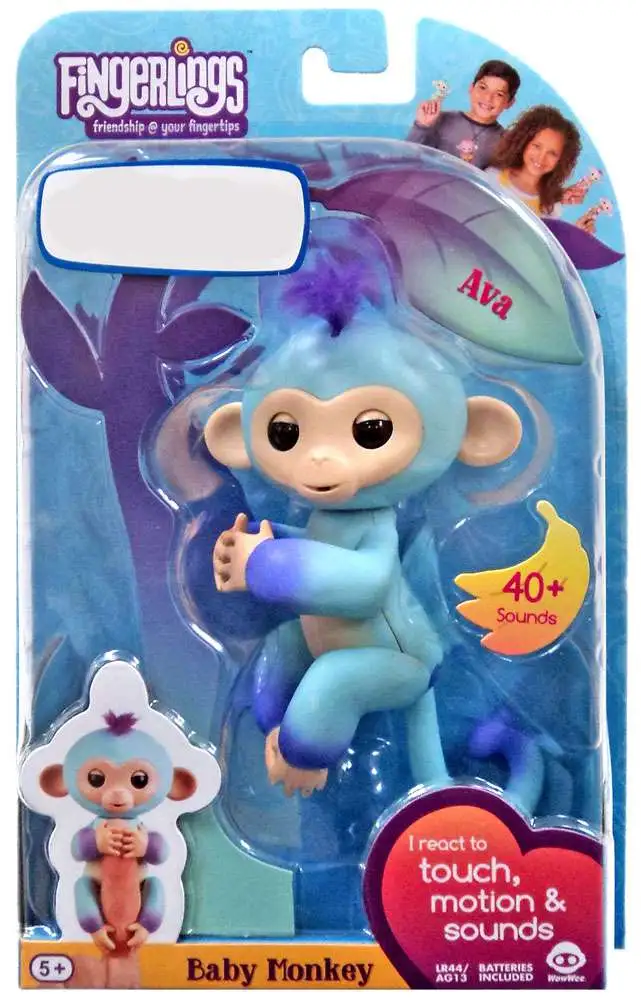 WowWee Fingerlings Baby Monkey Ava 2tone Toys R US for sale online 