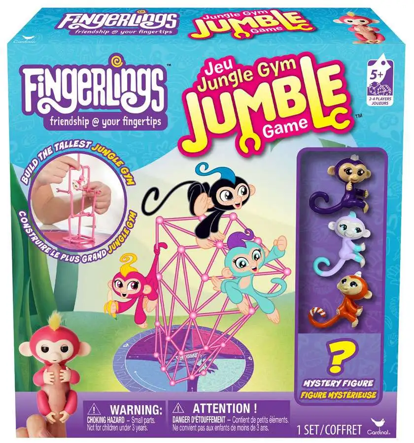 Players. 2 Fingerlings Jungle Gym Game 