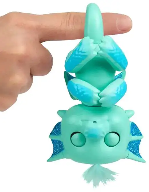 Teal for sale online WowWee 3582 Fingerlings Noa Interactive Baby Dragon 