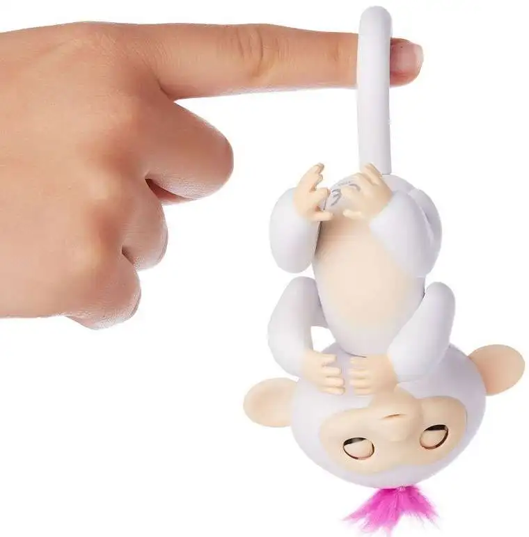 WowWee Fingerlings SOPHIE Baby Monkey Interactive Toy 100% AUTHENTIC New White 