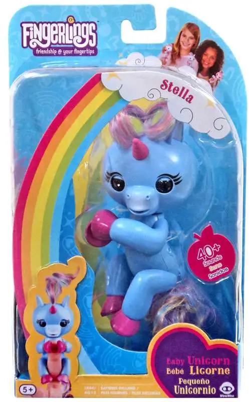 Fingerlings Baby Unicorn Stella Figure