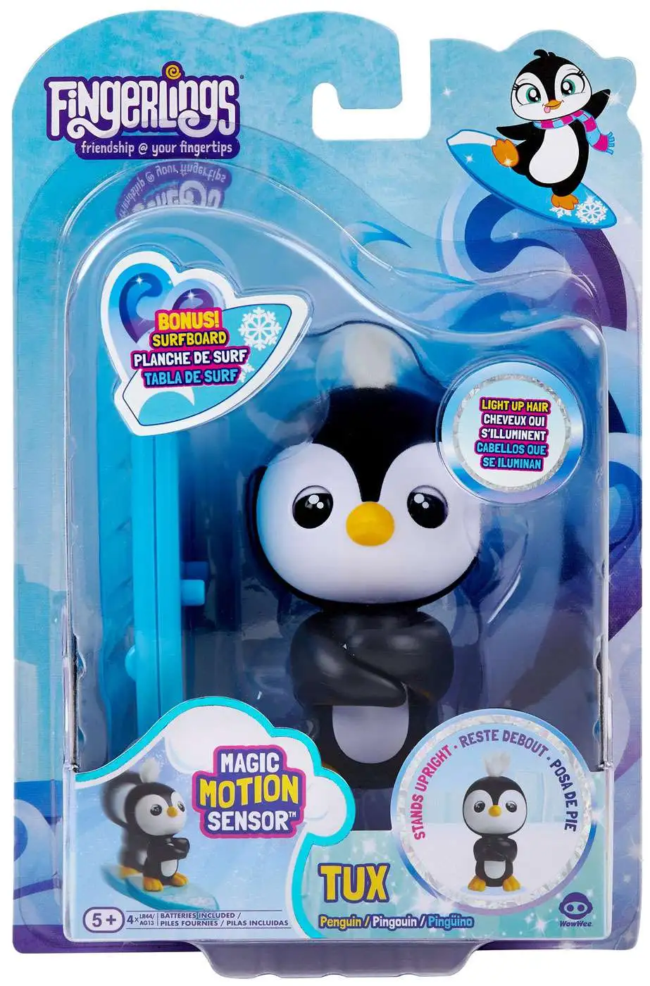 Fingerlings Baby Penguin Tux Figure WowWee - ToyWiz