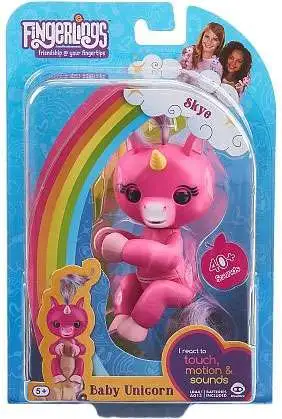 Exclusive TOYS R’ US Fingerlings Baby Unicorn SKYE Featuring 40 Sounds 