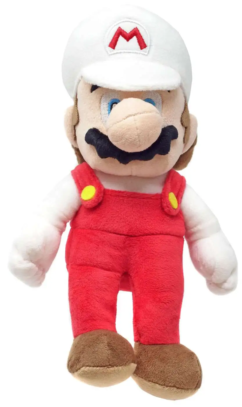 Super Mario Fire Mario 10" Plush Toy 