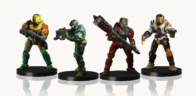 Halo: Flashpoint Tactical Miniatures Game Fireteam Cerberus Miniature Pack