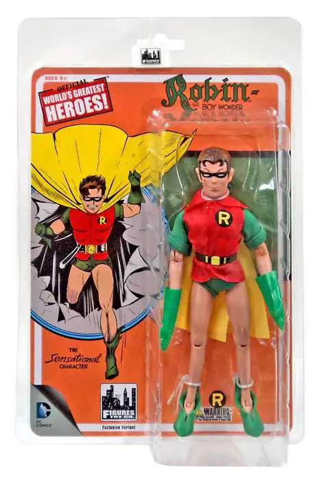 DC World's Greatest Heroes! First Appearances Series 1 Robin Action Figure [Yellow Cape]