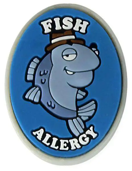 AllerMates Fish Allergy Alert Charm [Detective Finn]