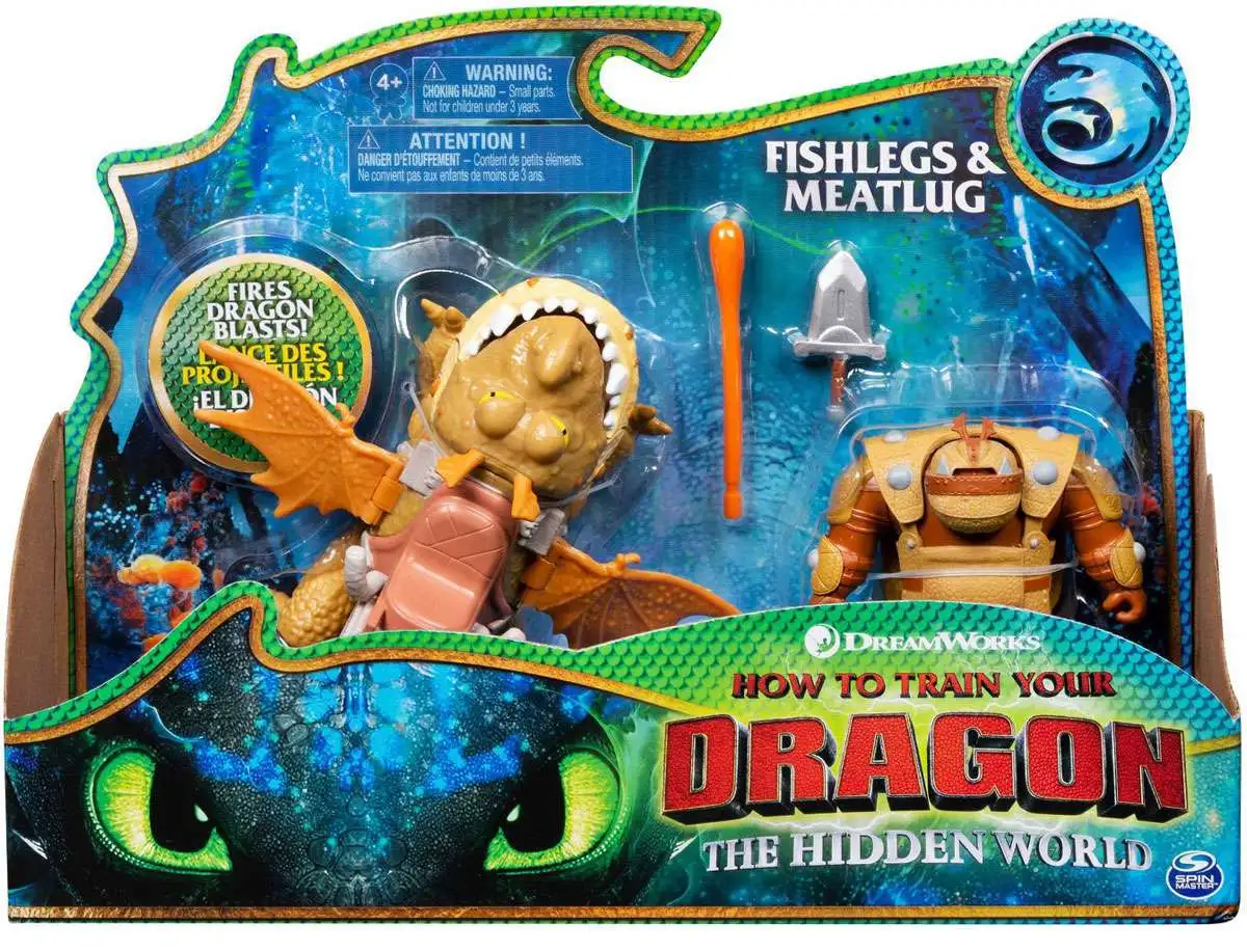 Spin Master How to Train Your Dragon 3 Hidden World Meatlug Figure 2019 for sale online 