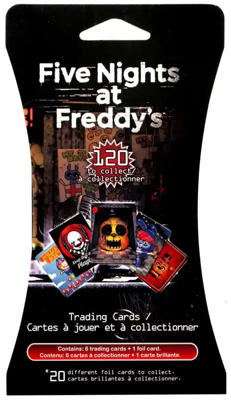  Five Nights at Freddy's Collectable Dog Tag Trading Card and  Key Chain Tin Set : Toys & Games