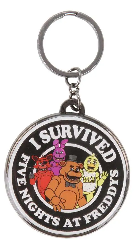 Five Nights At Freddys Keychain Free Hugs Freddy Bioworld Key Chain FNAF  Metal