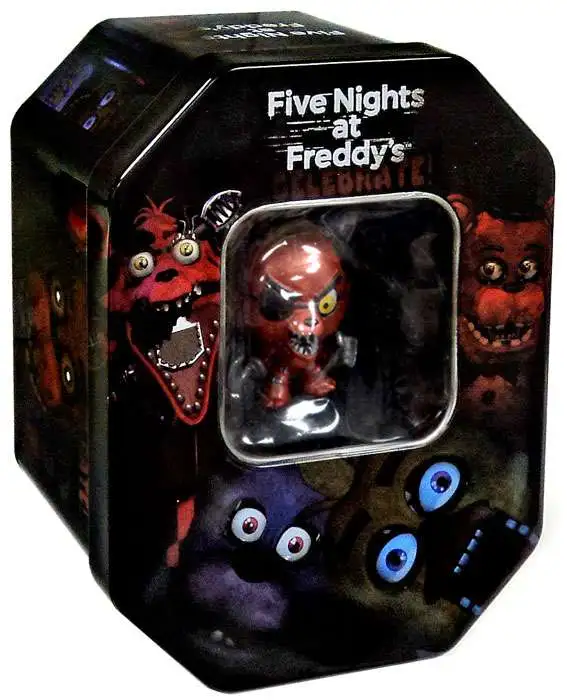  Five Nights at Freddy's Collectable Dog Tag Trading Card and  Key Chain Tin Set : Toys & Games