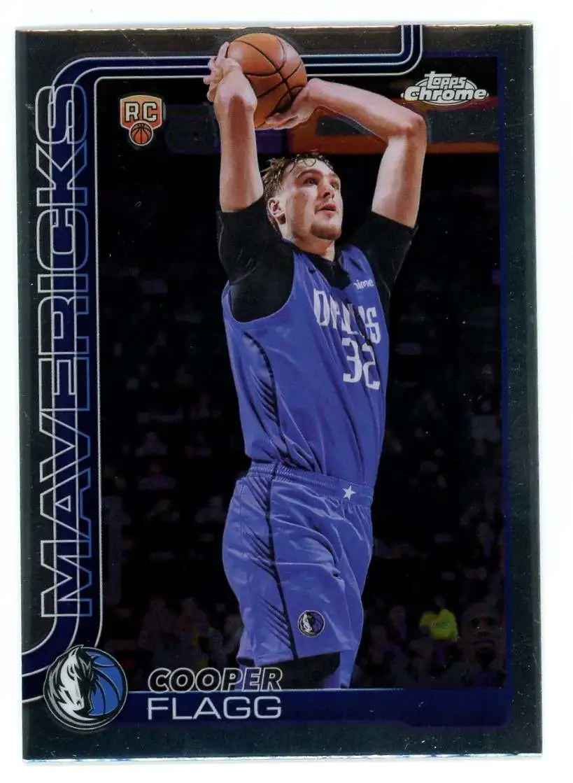 NBA 2025-26 Topps Chrome Cooper Flagg #251 [Rookie]