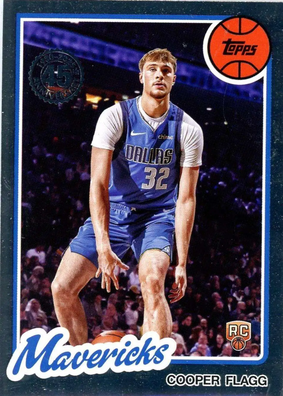 NBA 2025-26 Topps Basketball 1980-81 Cooper Flagg #80BK-51 [Rookie]