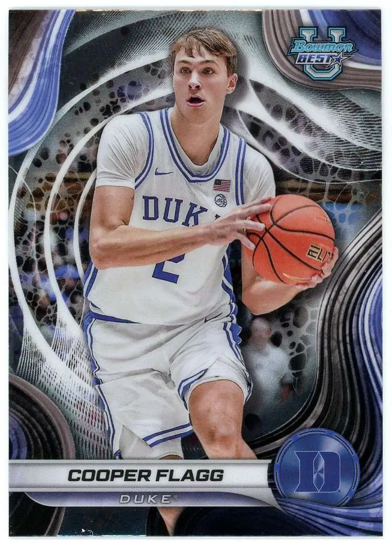 NCAA 2024-25 Bowman University Best Basketball Base Cooper Flagg #16