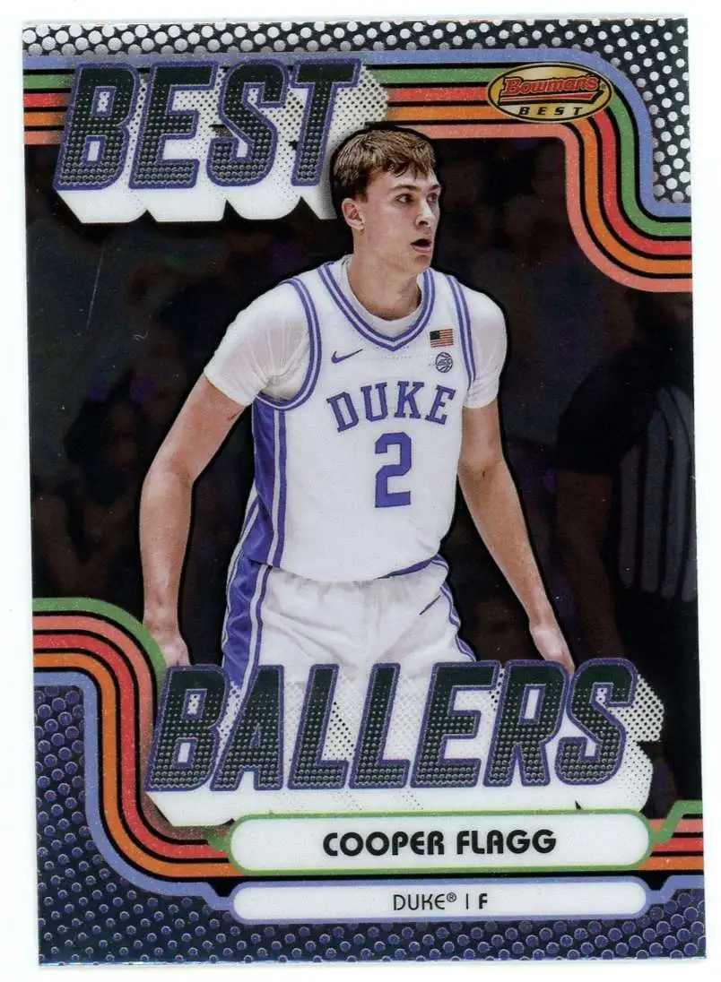 NCAA 2024-25 Bowman University Best Basketball Best Ballers Cooper Flagg BB-1