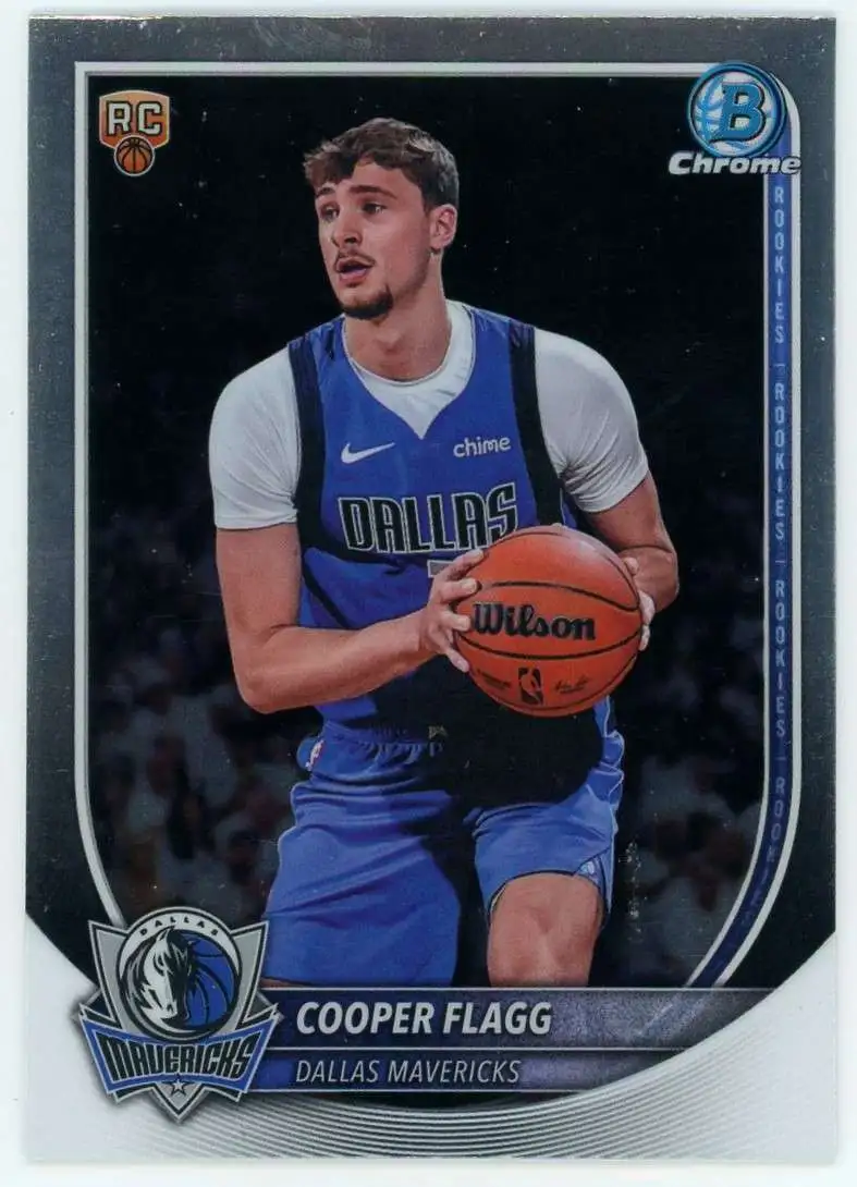 NBA 2025-26 Bowman Basketball Single Card Chrome Cooper Flagg BCV