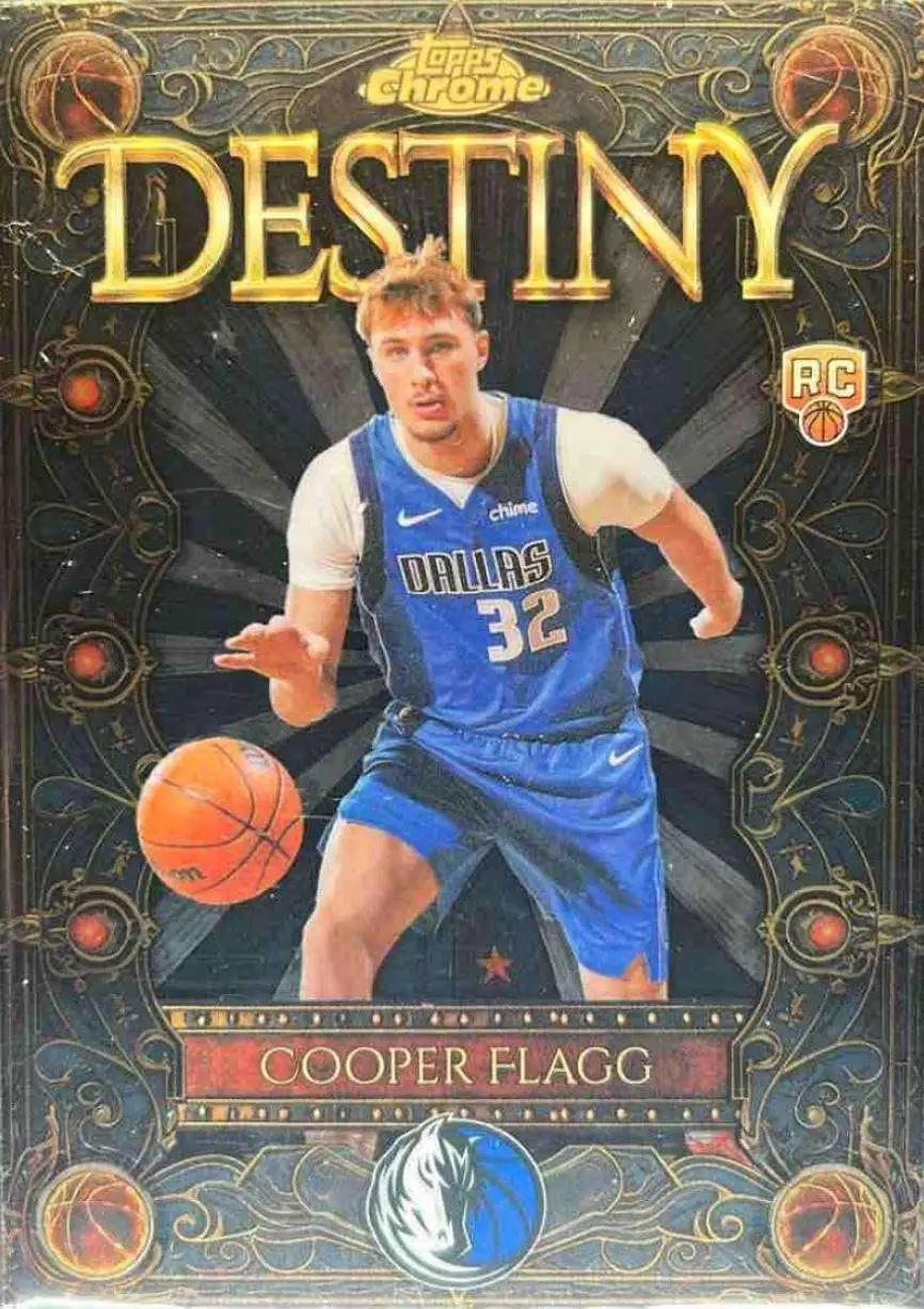 NBA 2025-26 Topps Chrome Single Card Destiny Cooper Flagg D-1