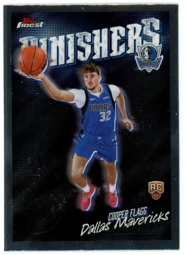NBA 2025-26 Topps Finest Basketball Finishers Cooper Flagg FI-8 [Rookie]