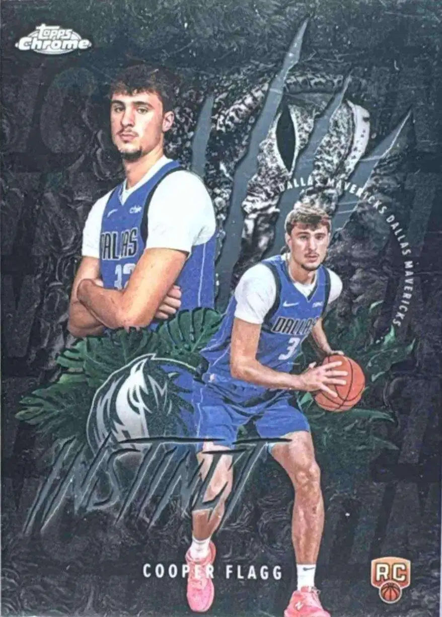 NBA 2025-26 Topps Chrome Instinct Cooper Flagg INS-11 [Rookie]