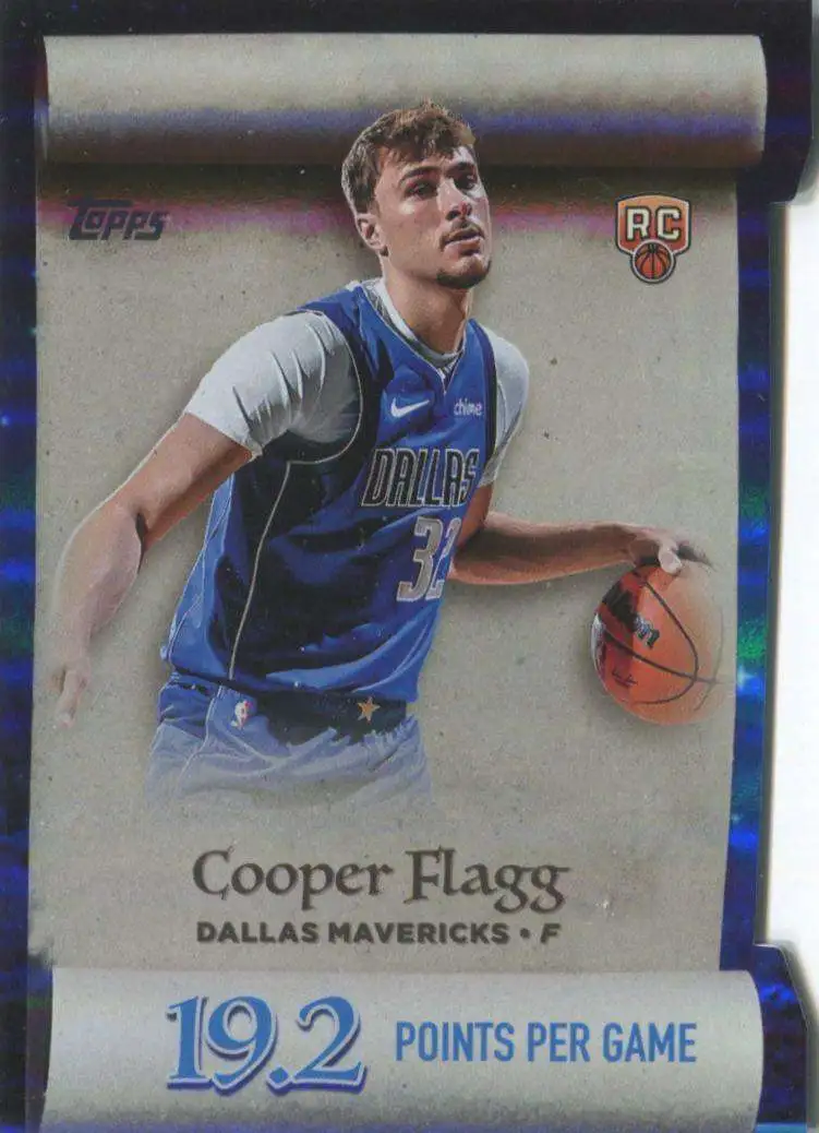 NBA 2025-26 Topps Holiday Basketball Making the Nice List Cooper Flagg ML-1 [Rookie]