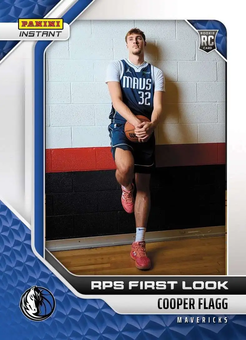 NBA 2025-26 Instant RPS First Look Cooper Flagg RPSFL-16 [Rookie]