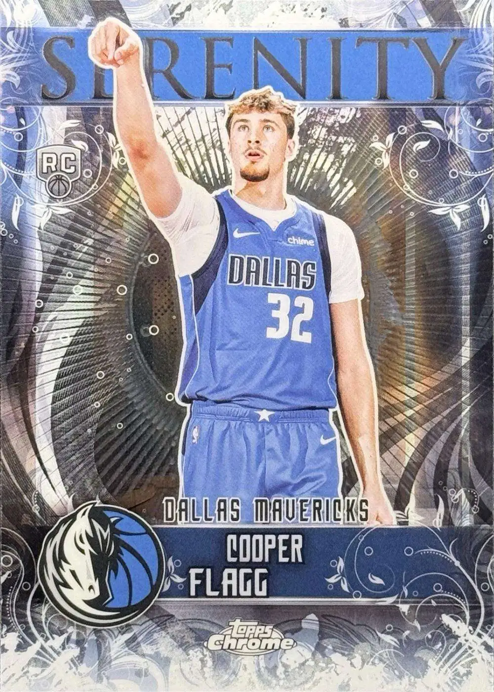 NBA 2025-26 Topps Chrome Serenity Cooper Flagg SY-11 [Rookie]