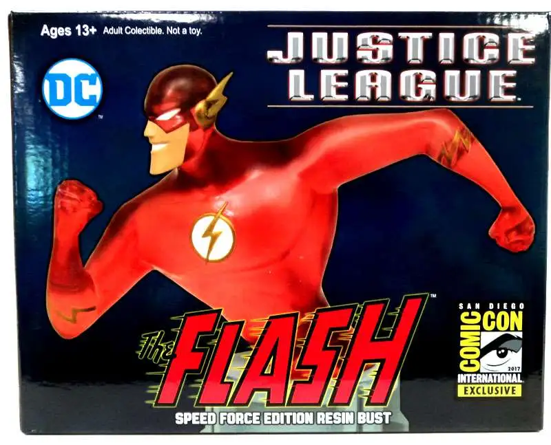 DC Comics The Flash Speed Force Running PVC Action Figure Collectible Model Toy 