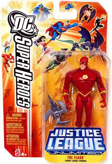 DC Justice League Unlimited Super Heroes The Flash Action Figure