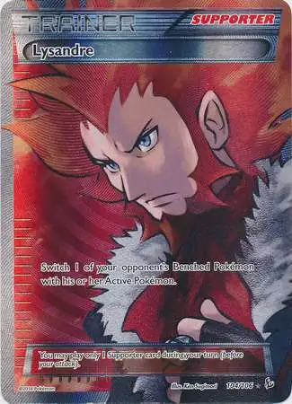 Pokemon Trading Card Game XY Flashfire Ultra Rare Lysandre #104