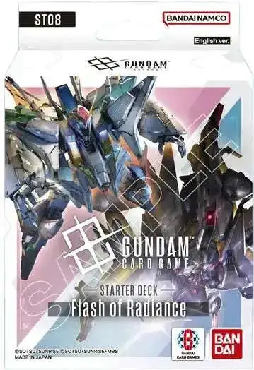 Gundam Trading Card Game Flash of Radiance Starter Deck ST08