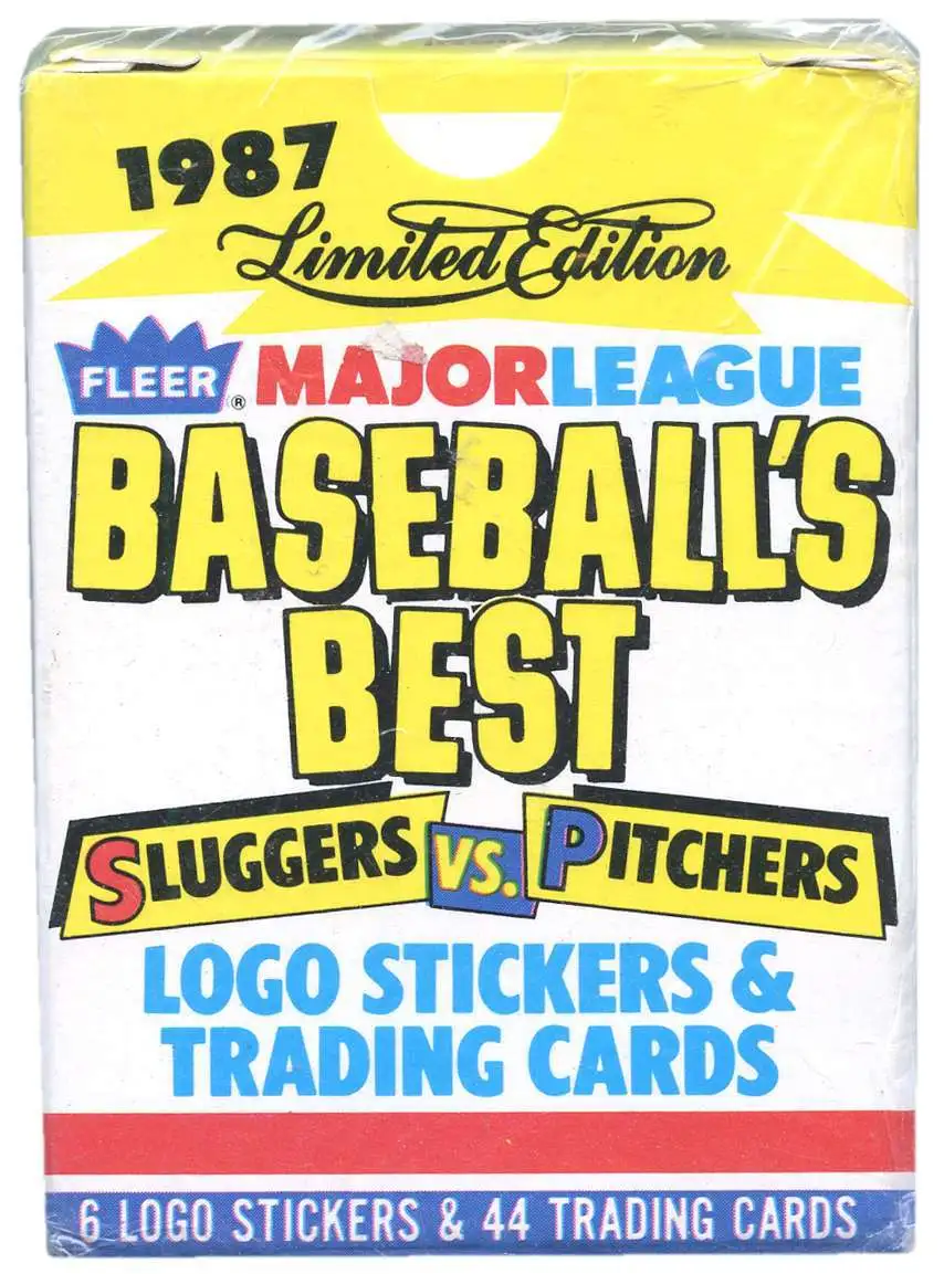 MLB 1987 Baseball's Best Sluggers vs. Pitchers Baseball Cards [Factory Sealed]