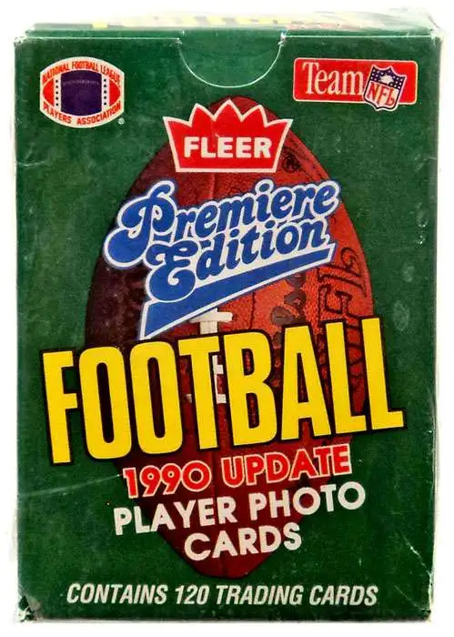 NFL 1990 Update Football Trading Card Set