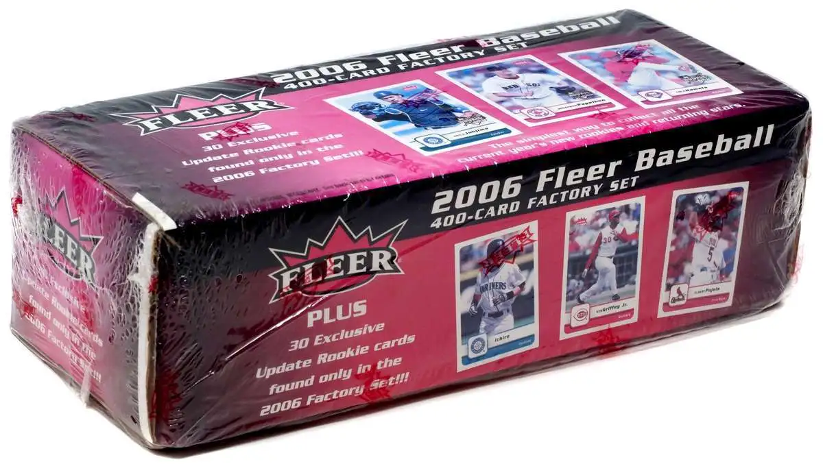 MLB 2006 Fleer Baseball Trading Card Complete Set