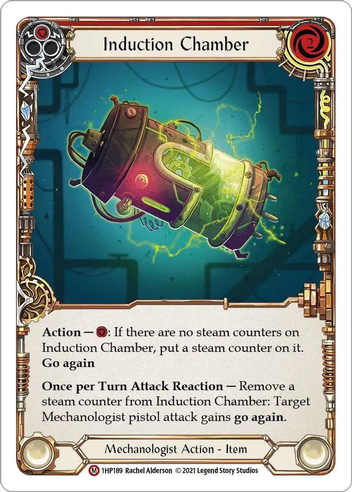 Flesh and Blood Trading Card Game History Pack 1 Majestic Induction Chamber #1HP189