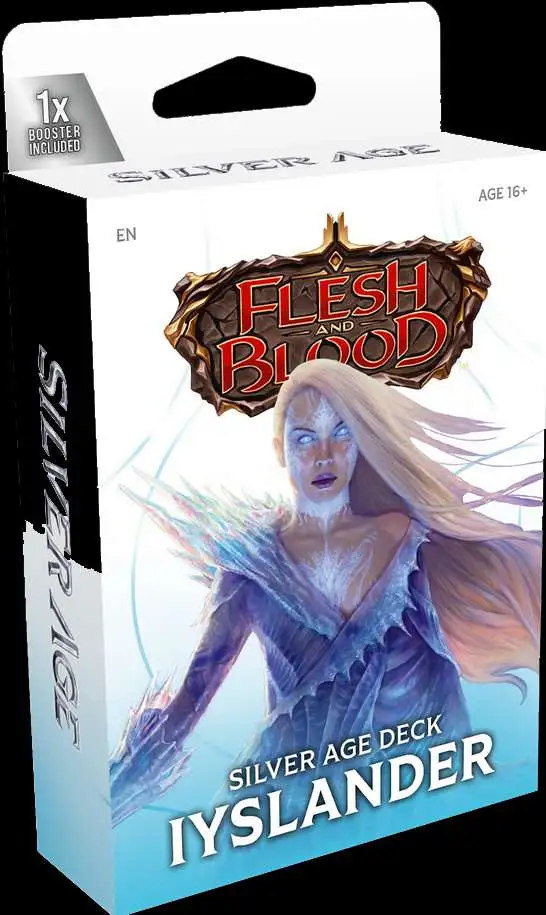 Flesh and Blood Trading Card Game Chapter One Iyslander Silver Age