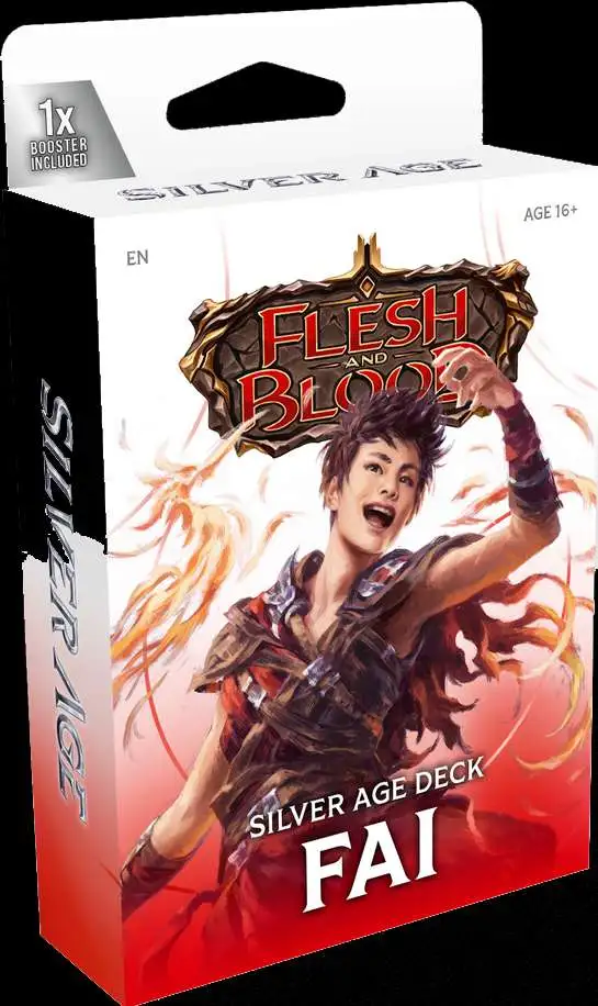 Flesh and Blood Trading Card Game Chapter Two Fai Silver Age Deck 55 Cards Legend Story Studio - ToyWiz Flesh and Blood Trading Card Game Chapter Two Fai Silver Age Deck 55 Cards Legend Story Studio - ToyWiz