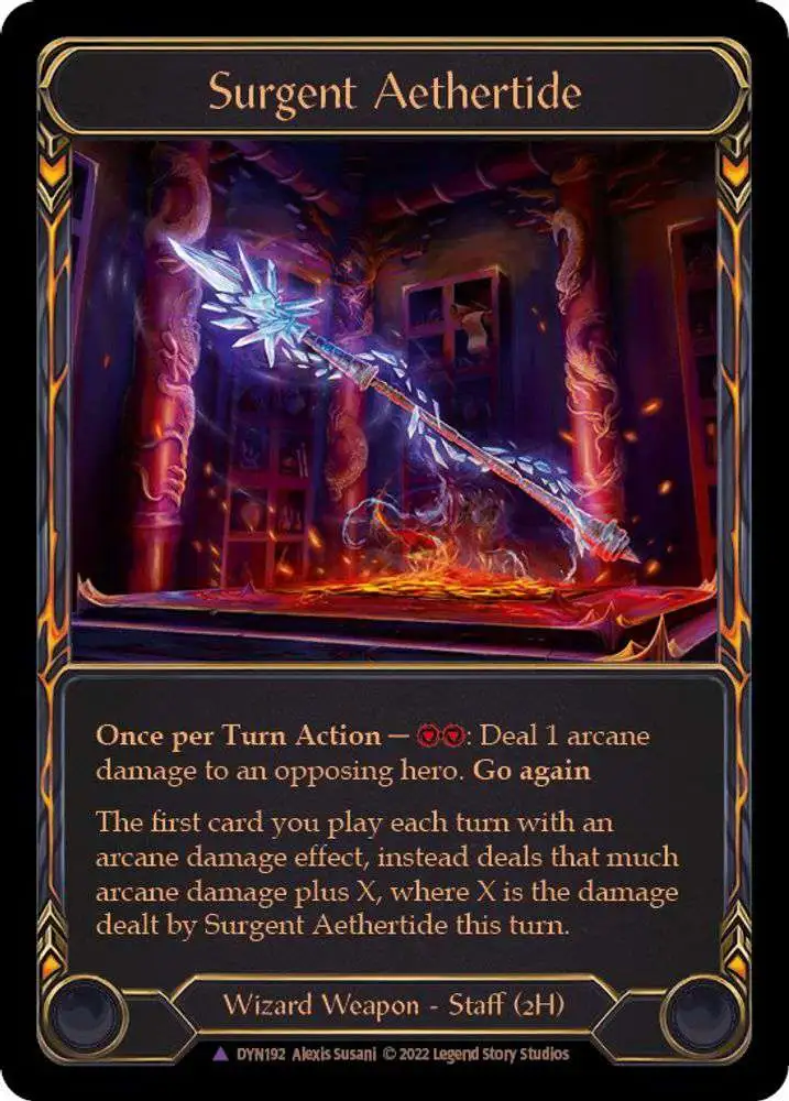 Flesh and Blood Trading Card Game Dynasty Marvel Surgent Aethertide DYN192 [Marvel]