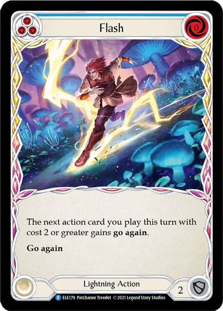 Flesh and Blood Trading Card Game Tales of Aria Rare Flash ELE179 [Blue]