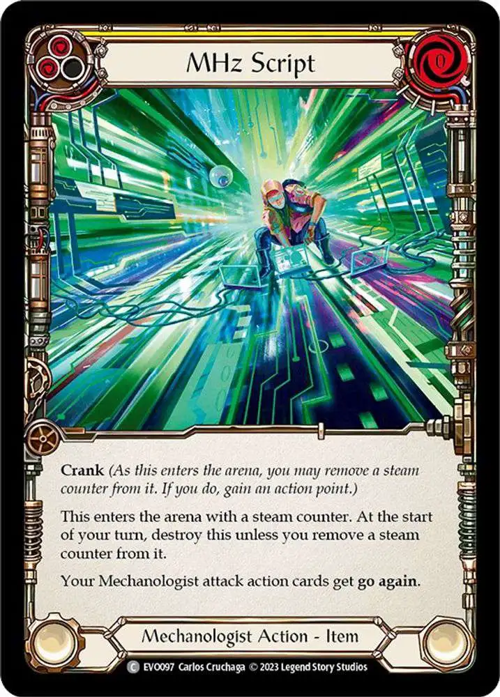 flesh and blood bright lights cards Features the Cogwerx Base Head art from Flesh and Bloods Bright Lights series Twin Drive