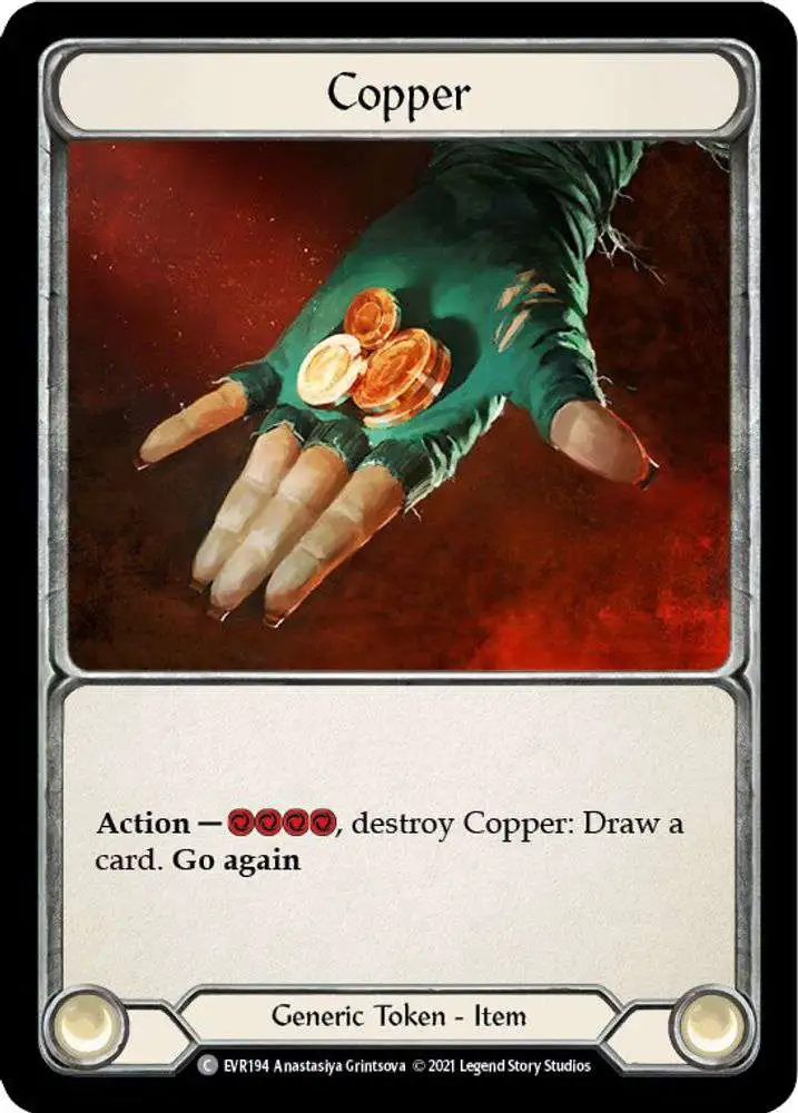 Flesh and Blood Trading Card Game Everfest Common Copper EVR194