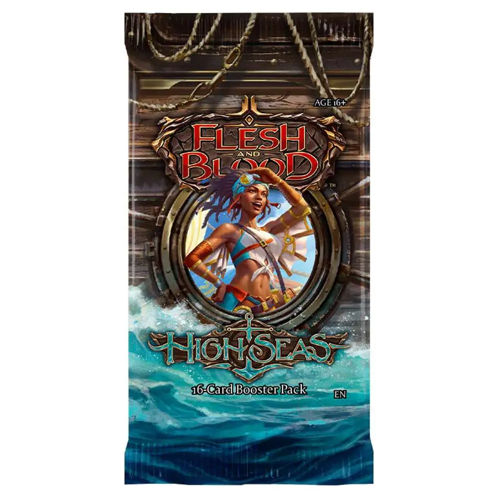 Flesh and Blood Trading Card Game High Seas Booster Pack [16 Cards]
