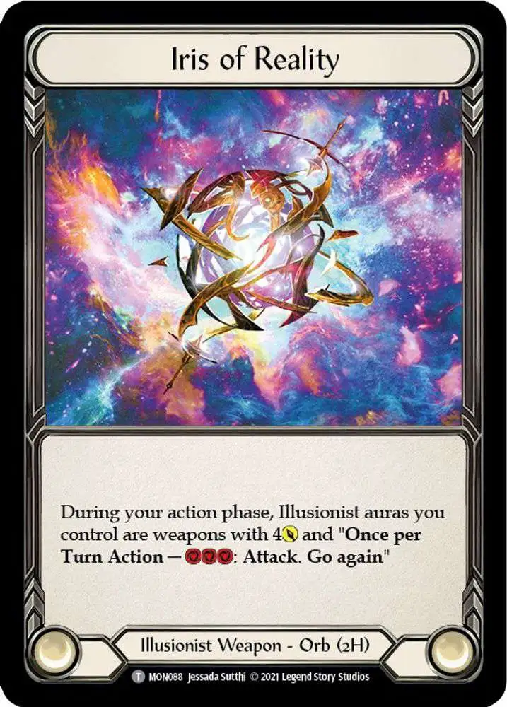 Flesh and Blood Trading Card Game Monarch Single Card Token Iris