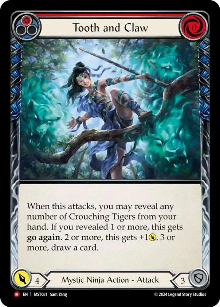 flesh and blood part the mistveil cards 027/237) & TCG Single: Meridian Pathway Puca Puca Games 239 card set (1 Fabled Hiss (Red) - Part the