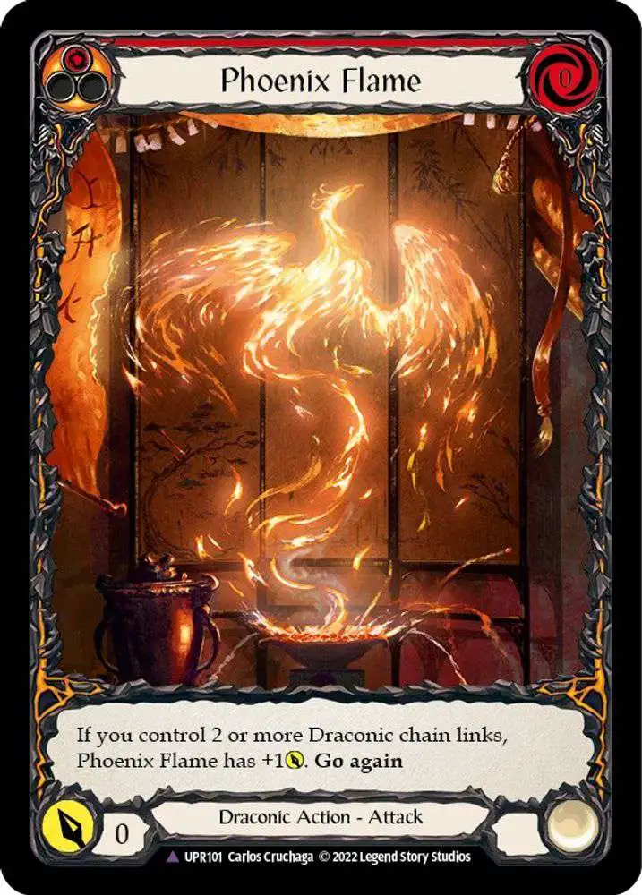 Flesh and Blood Trading Card Game Uprising Single Card Marvel Phoenix Flame  UPR101 Marvel - ToyWiz