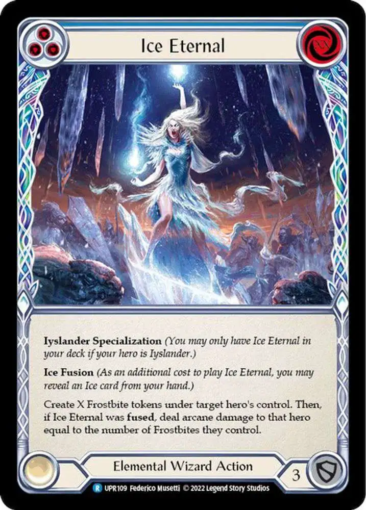 flesh and blood uprising card prices Flesh and Blood Trading Card Game Uprising Single Card Rare Ice Eternal  UPR109