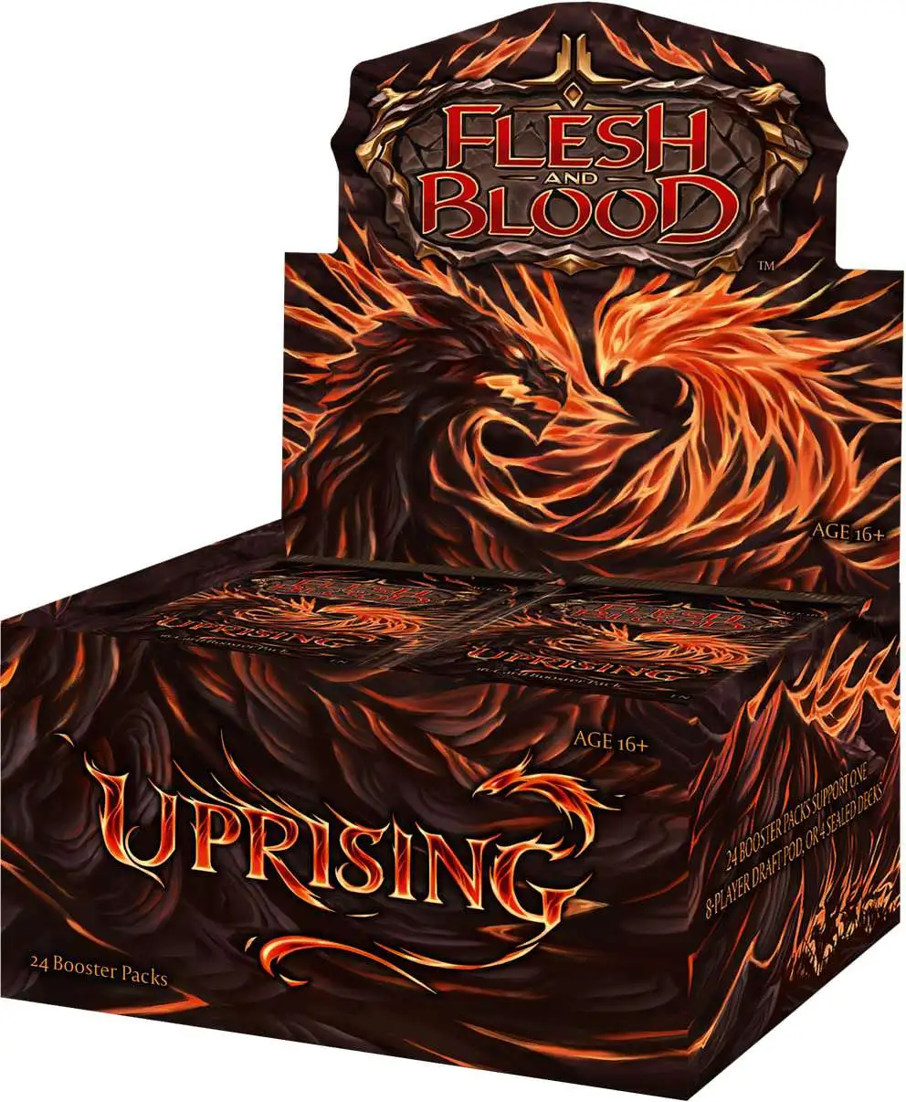 Flesh and Blood Trading Card Game Uprising DISPLAY Box [8 Decks]