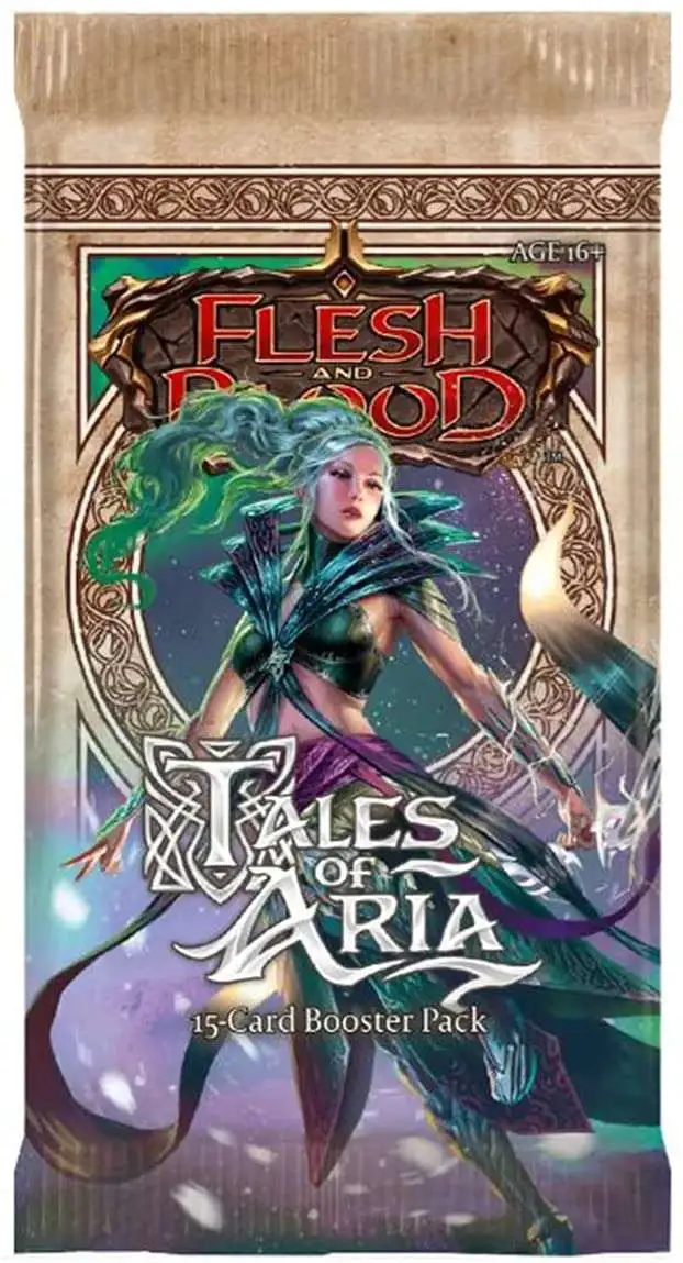 Flesh and Blood Trading Card Game Tales of Aria (1st Edition {Alpha}) Booster Pack [15 Cards]