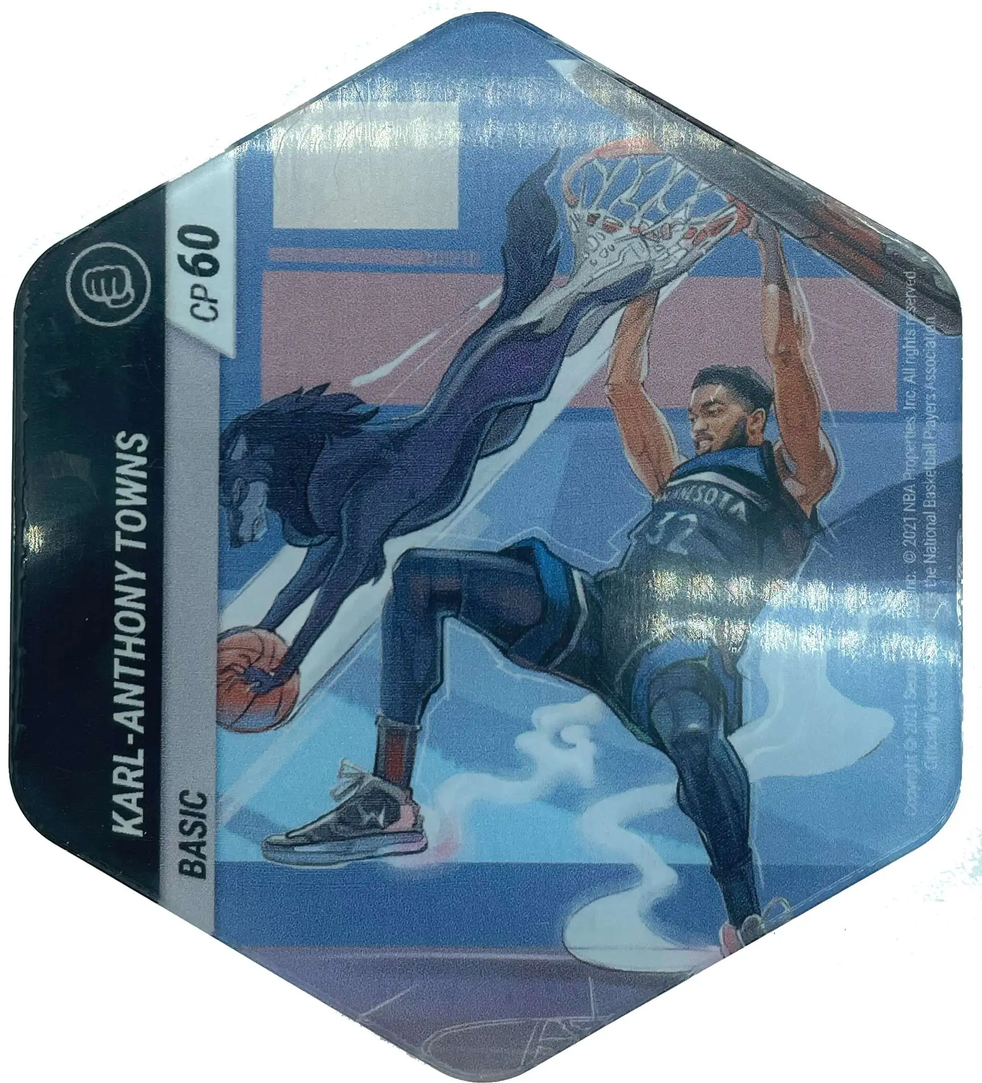 NBA FLEX Series 2 Basic Karl-Anthony Towns Player Flexagon