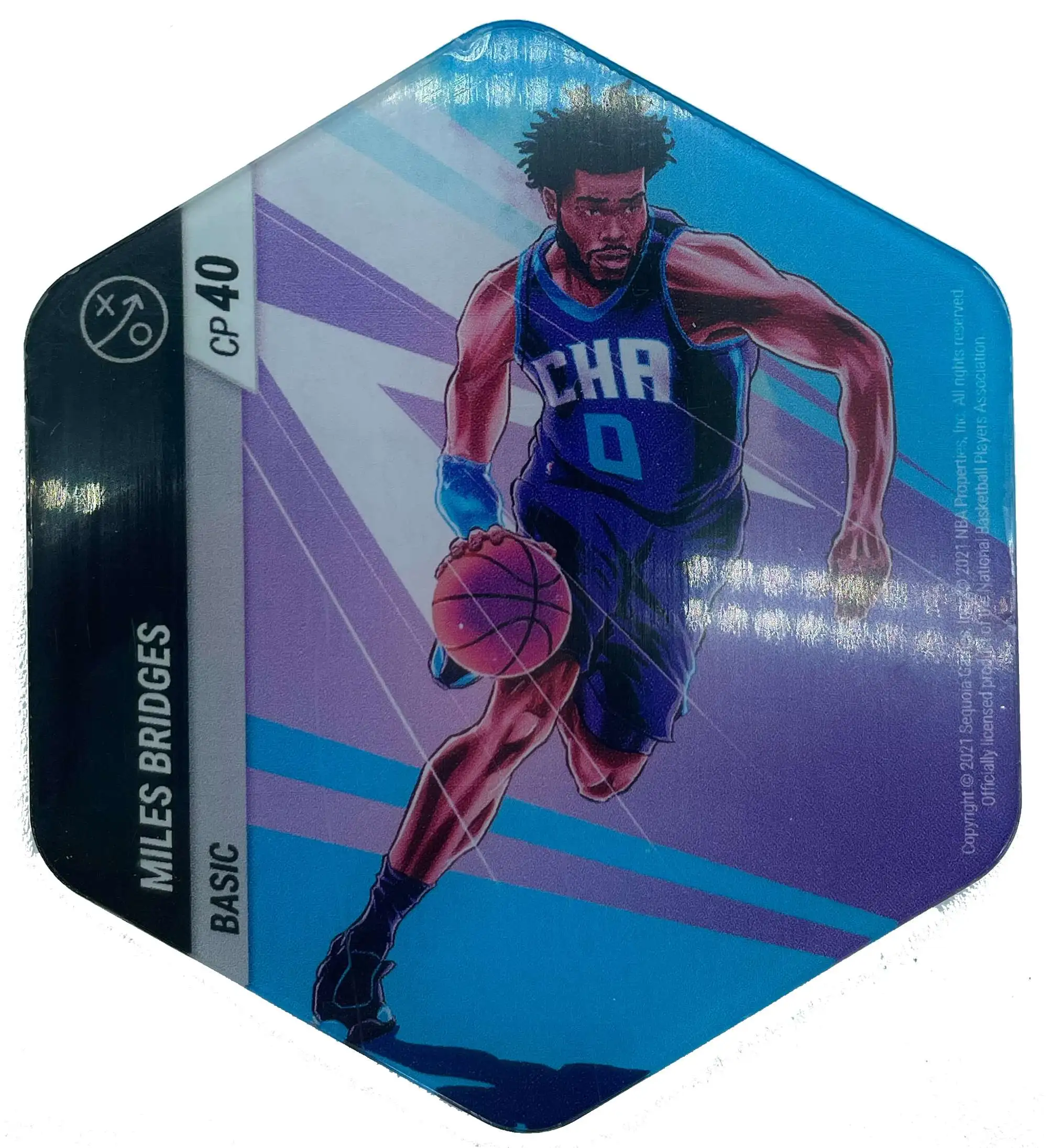 NBA FLEX Series 2 Basic Miles Bridges Player Flexagon