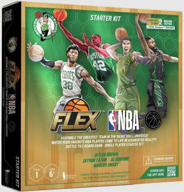 FLEX NBA Boston Celtics Starter Kit [For collectible purchases only. The FLEX App may not be downloadable or functioning. ]